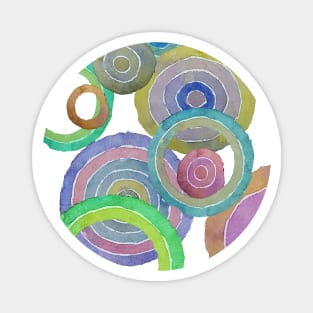 Circled for fun Magnet